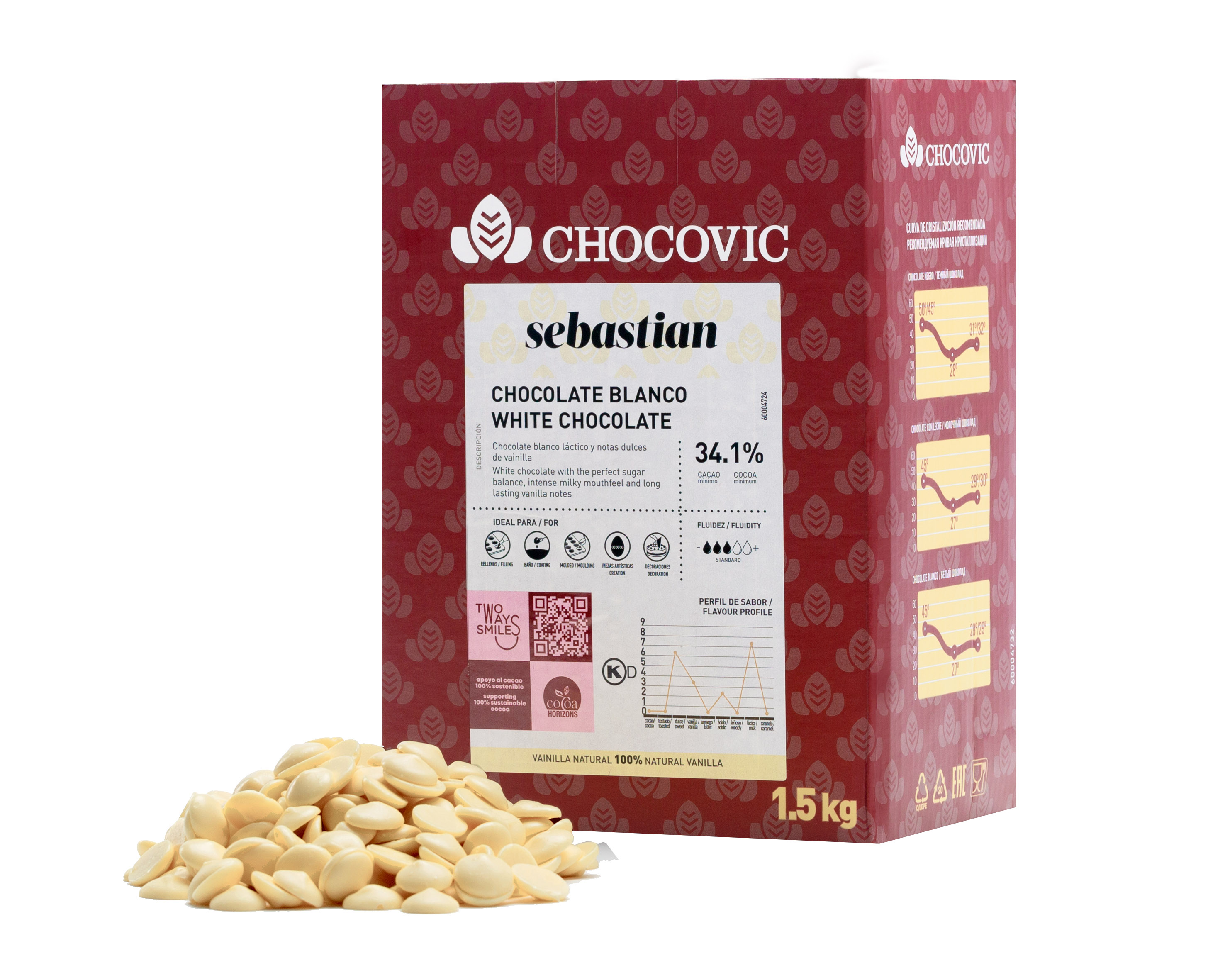 Шоколад темный Chocovic 55,1%